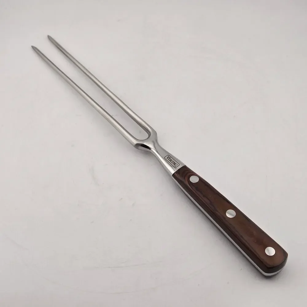Viking 3 Piece Carving Set German Steel With RubberWood Box New